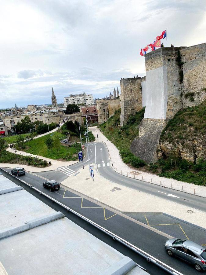 Castle - Vue Sur Le Chateau - Hypercentre Caen Luaran gambar
